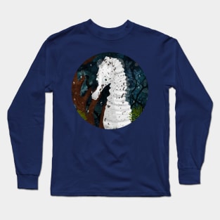 White seahorse Long Sleeve T-Shirt